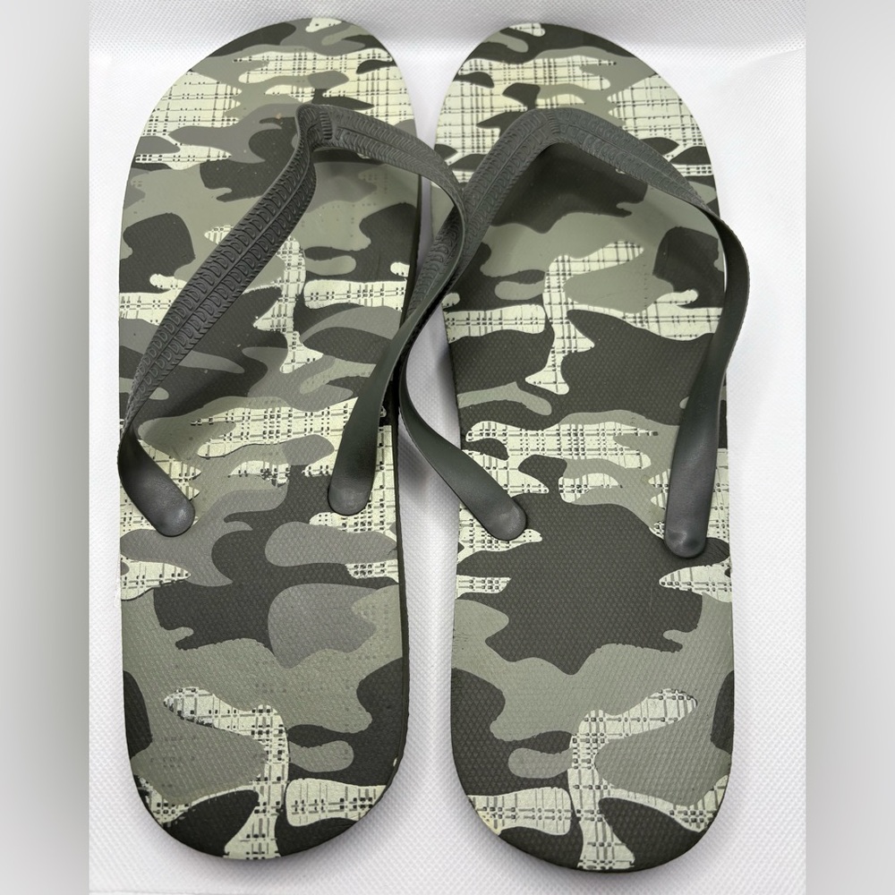 Camouflage Flip Flops Men or Women